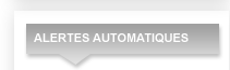 Alertes automatiques
